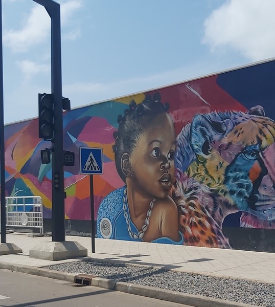 Cotonou Le Mur du Patrimoine