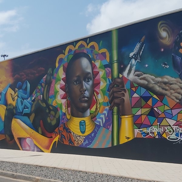 Cotonou Le Mur du Patrimoine