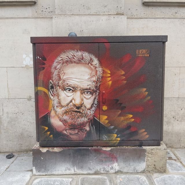 Les Illustres C215 autour du Panthéon - Victor Hugo