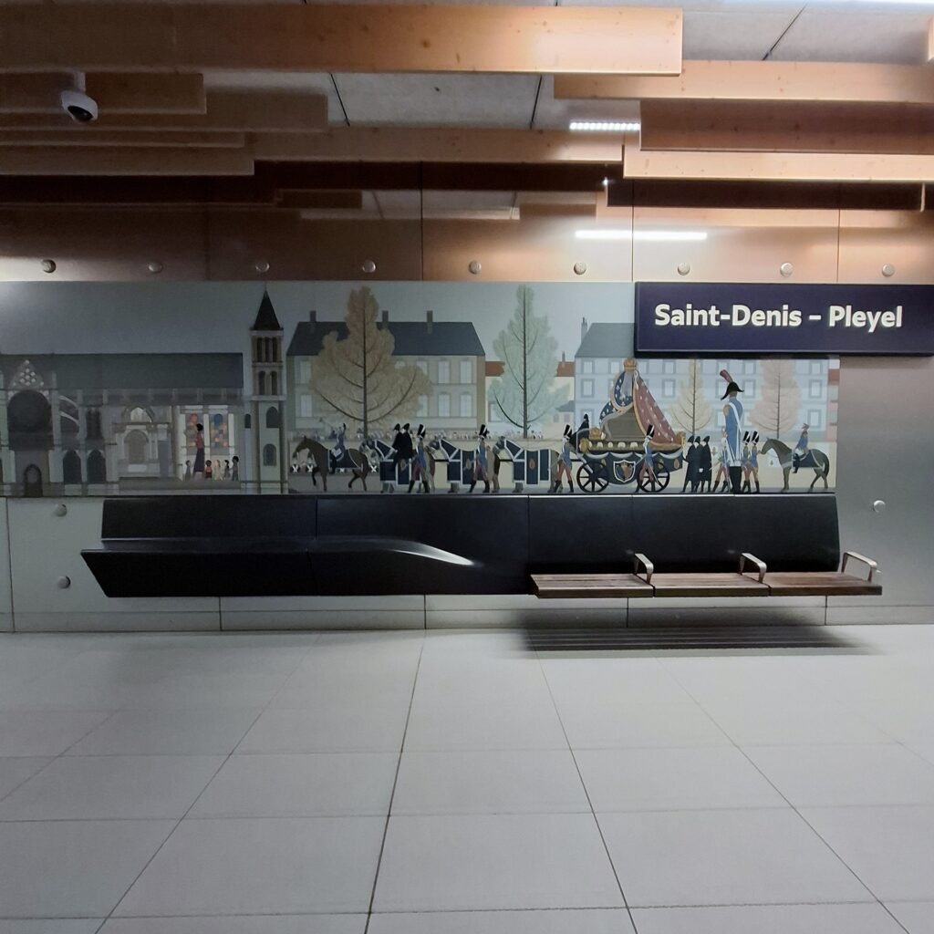 Quais Station Saint-Denis Pleyel Ligne 14