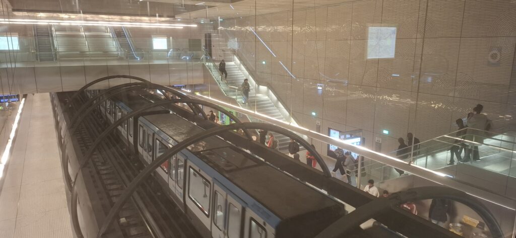 Ligne 14 Aéroport d'Orly Saint-Denis Pleyel 