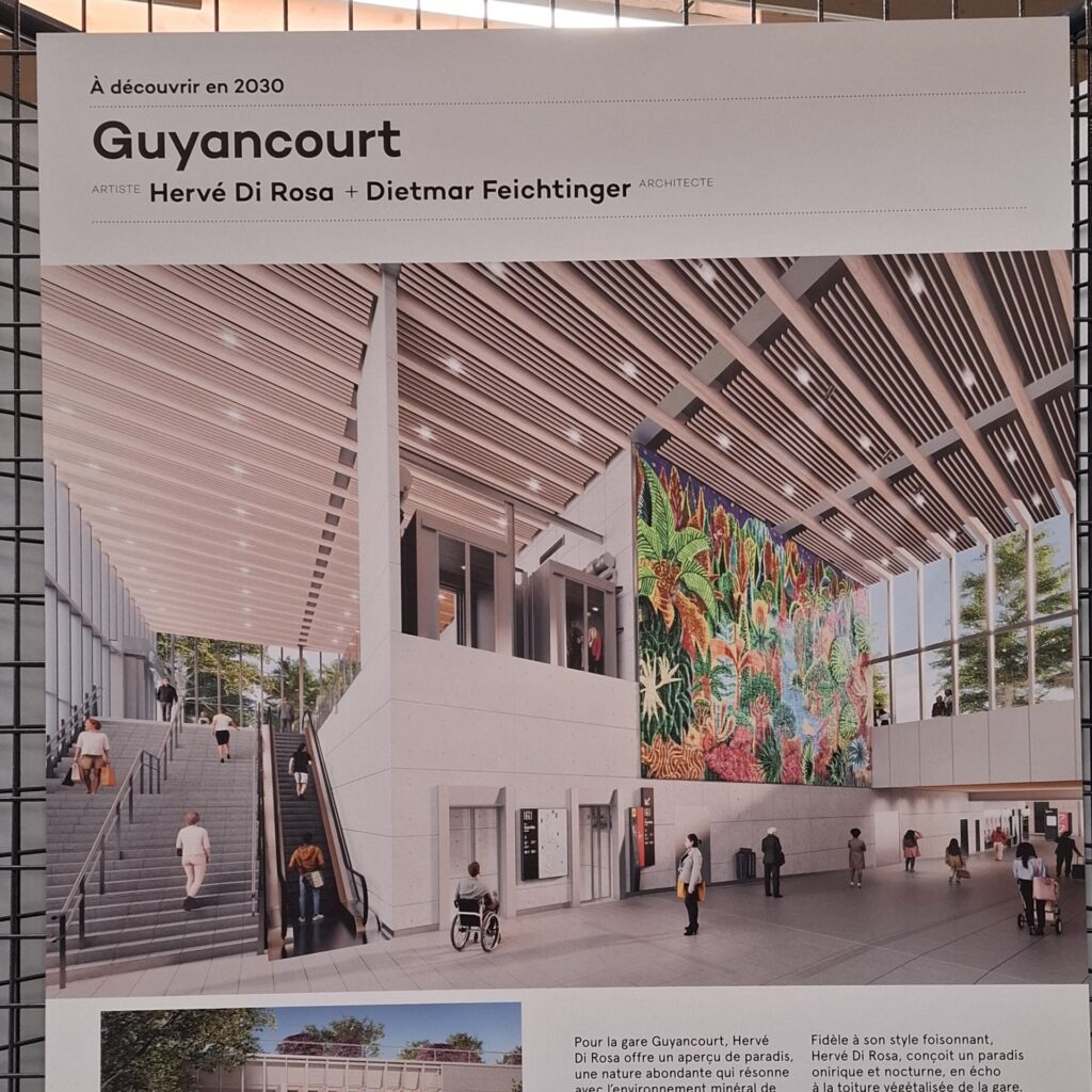 Les Œuvres d’art du Grand Paris Express à Saint-Denis – Pleyel