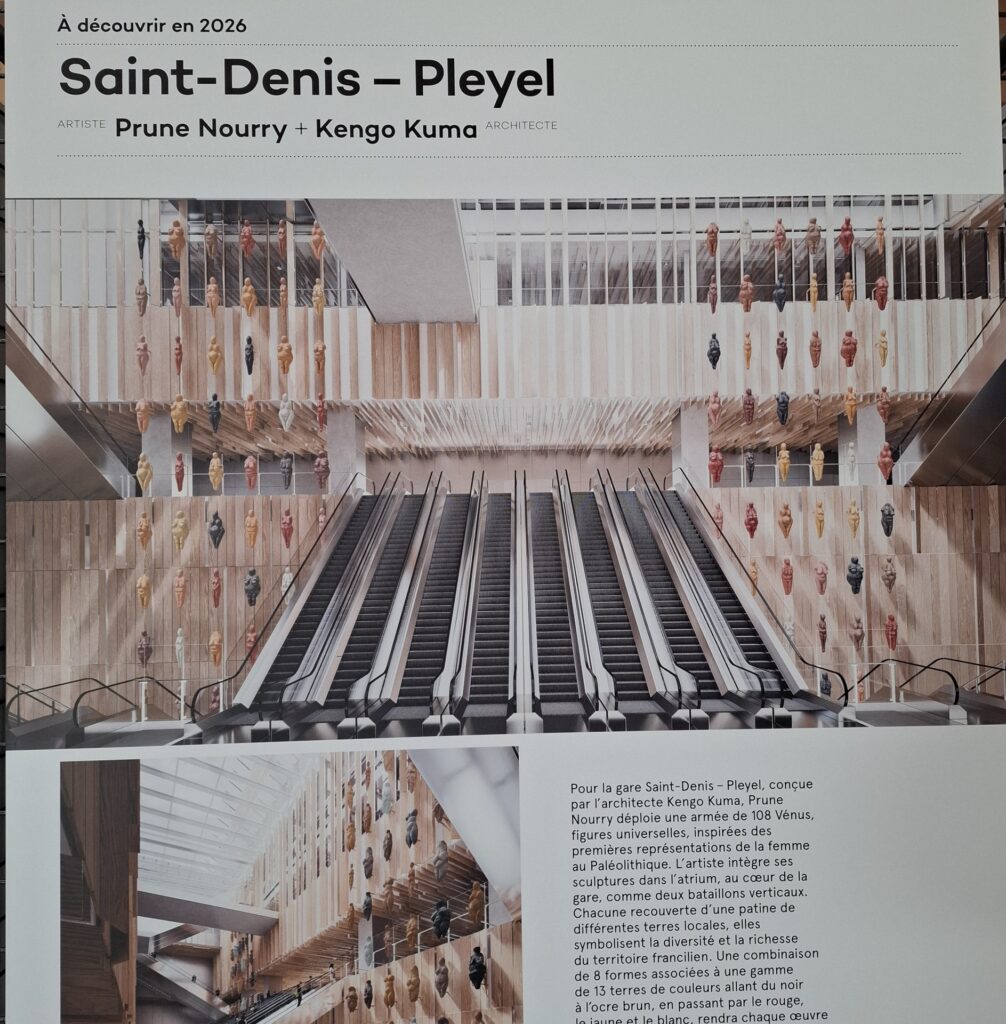 Les Œuvres d’art du Grand Paris Express à Saint-Denis – Pleyel