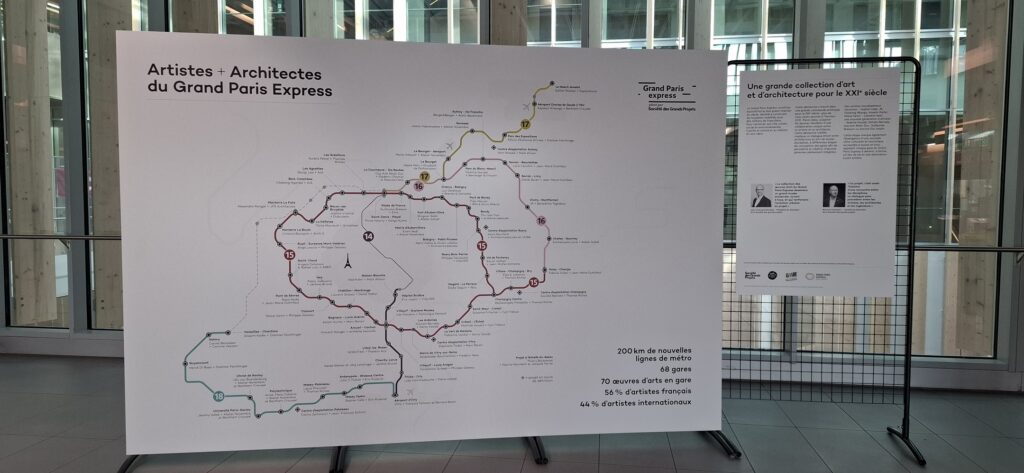 Les Œuvres d’art du Grand Paris Express à Saint-Denis – Pleyel
