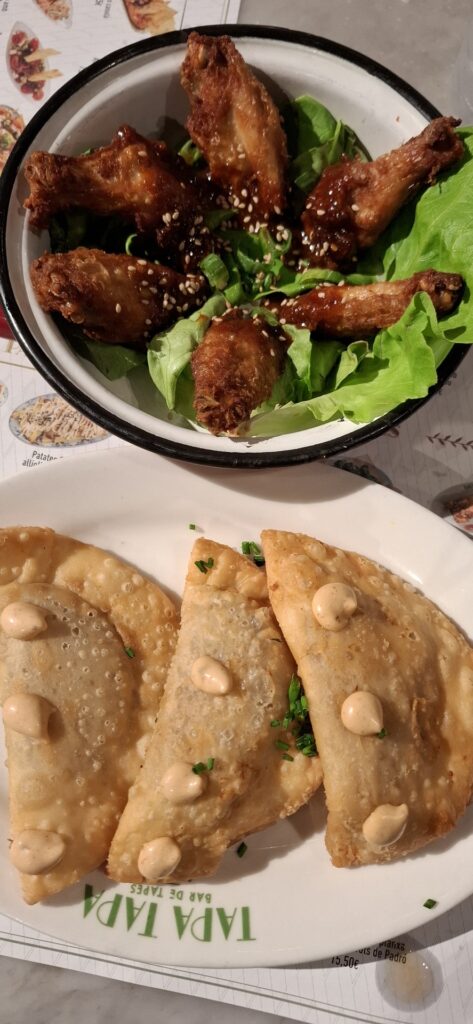 paëlla, tapas, churros con chocolate