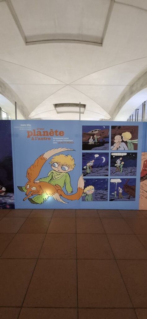 Exposition Du réel au fantastique voyages en bandes dessinées Ligne 14 Bibliothèque François Mitterrand 