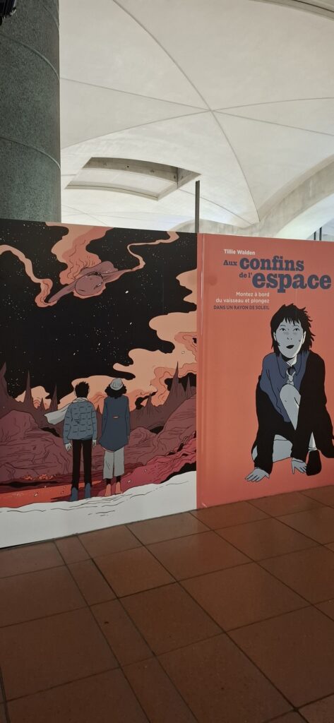 Exposition Du réel au fantastique voyages en bandes dessinées Ligne 14 Bibliothèque François Mitterrand 