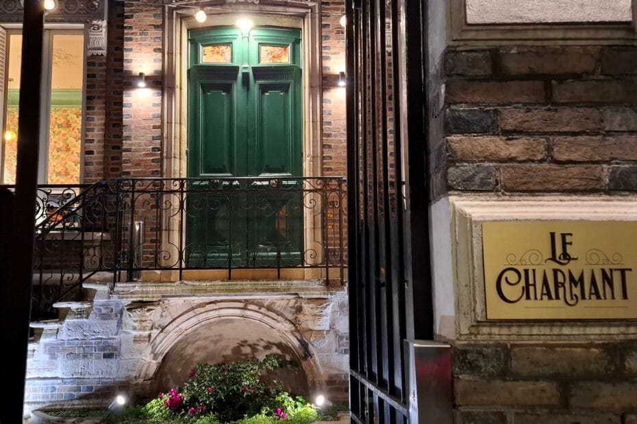 Dîner à l'Hôtel restaurant Le Charmant Saint-Ouen