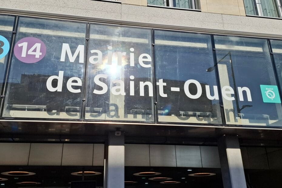 Station de Métro Mairie de Saint-Ouen