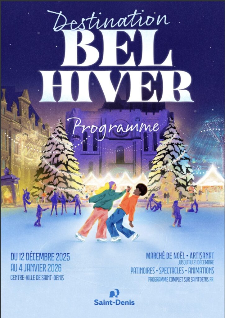 Affiche 2025 Destination Bel Hiver à Saint-Denis 