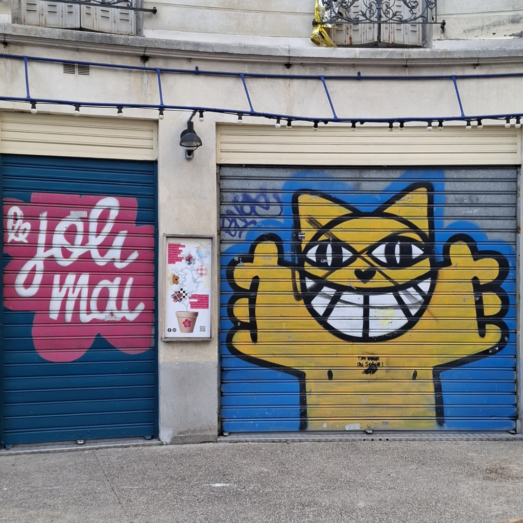 Street Art Saint-Ouen Monsieur Chat