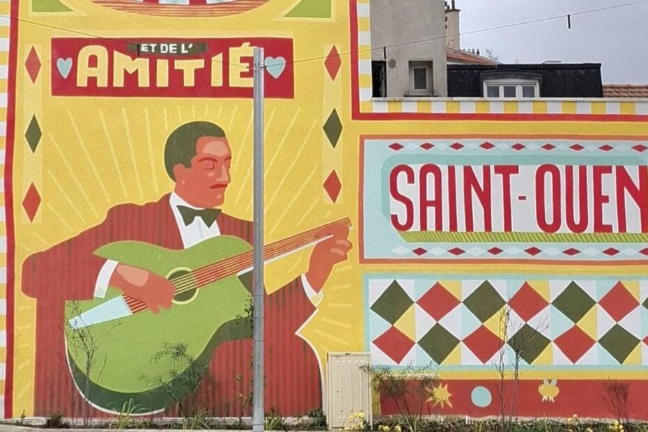 Street art Saint-Ouen Toqué Frères Place Debain