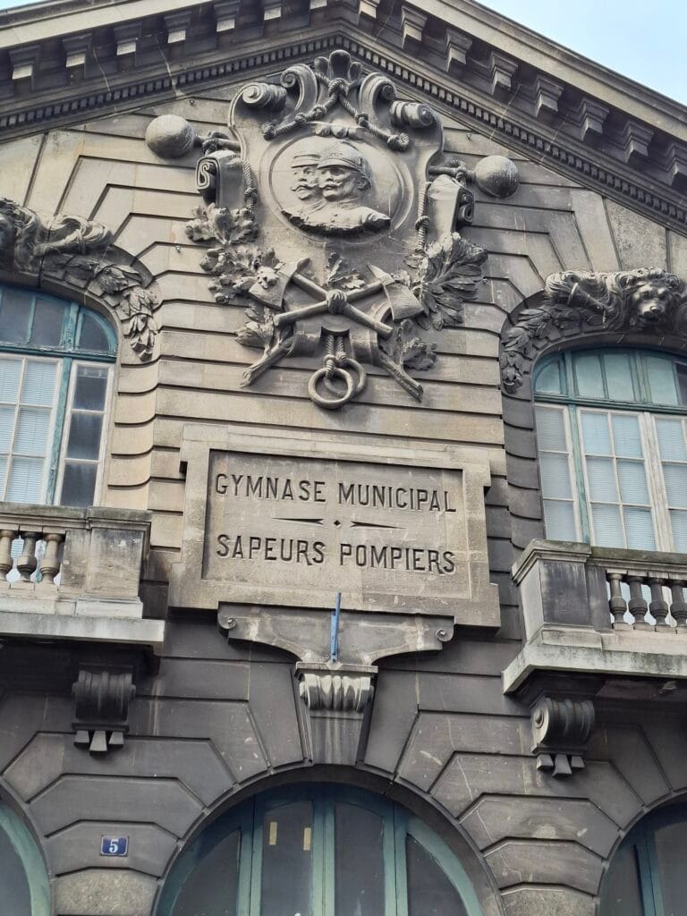 Le gymnase municipal ex-pompiers à Saint-Ouen