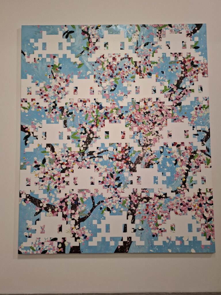 Londres Triple Trouble Fairey Hirst Invader Newport Street Gallery