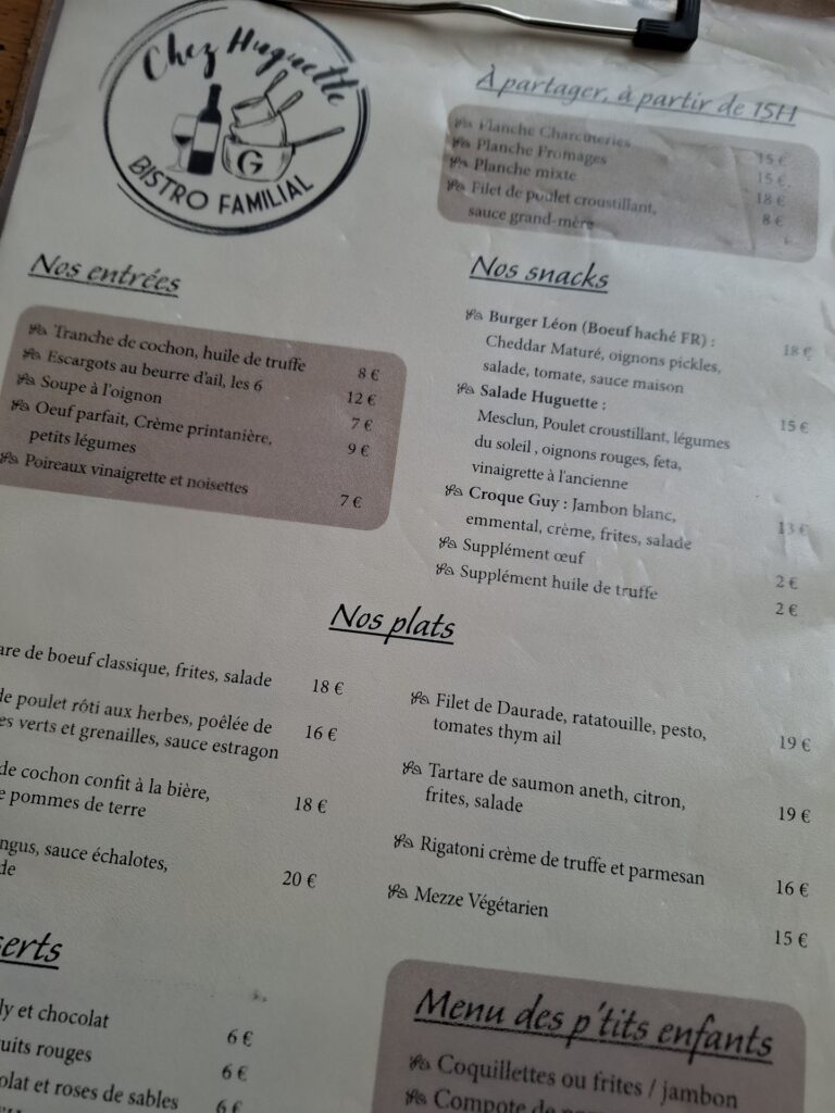 Chez Huguette à Saint-Ouen