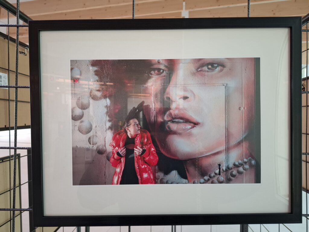 Expo photo gare de Saint-Denis Pleyel 