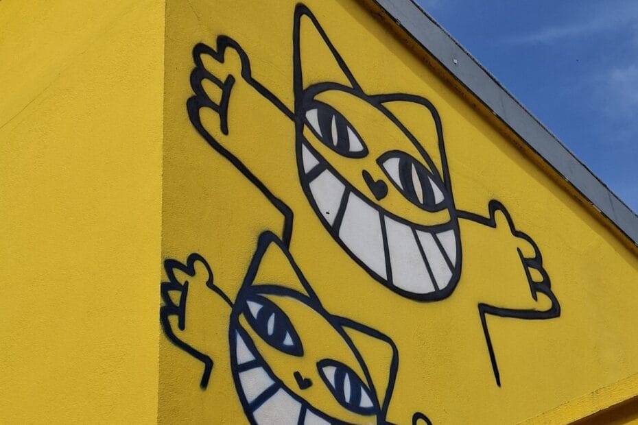 Immeuble Monsieur Chat à Saint-Ouen