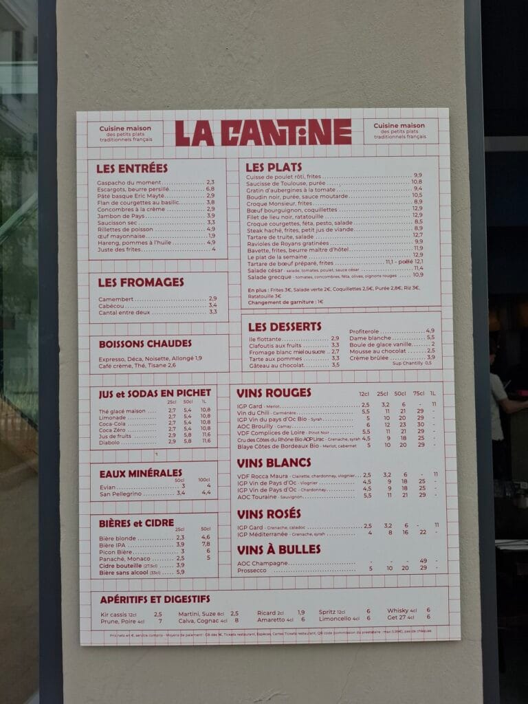 La Cantine des Docks à Saint-Ouen