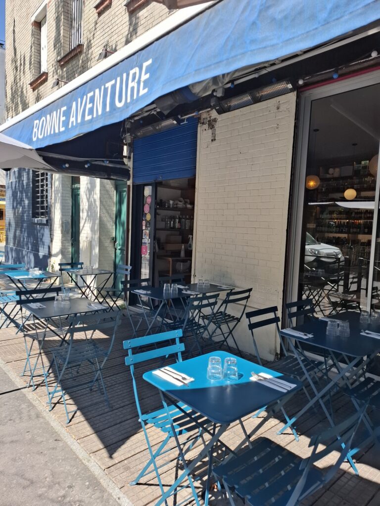 Terrasse Restaurant Bonne aventure Saint-Ouen