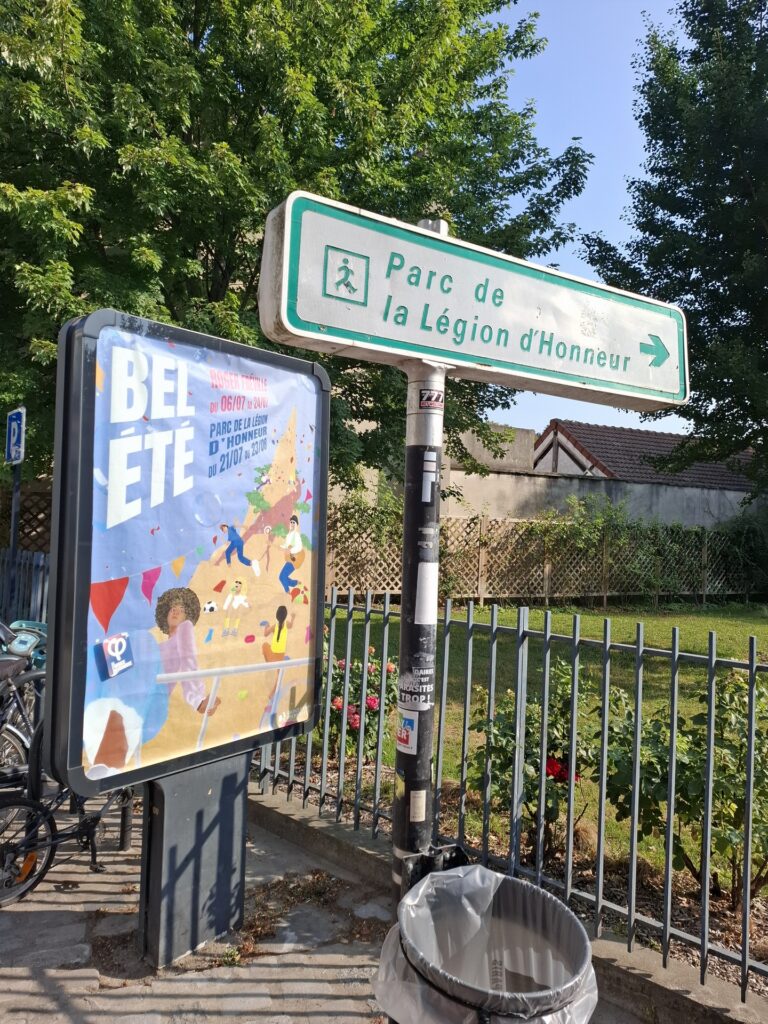 Bel été au Parc de la Légion d'honneur