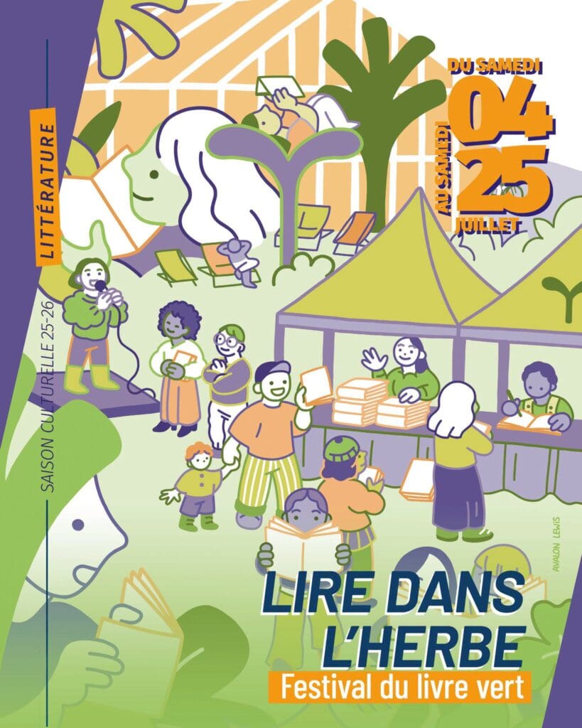 Festival « Lire dans l'herbe » Saint-Ouen