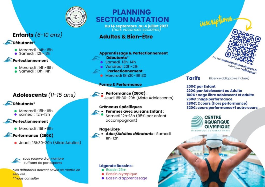 Programme des activités 2026-2027 Dessine-moi Pleyel