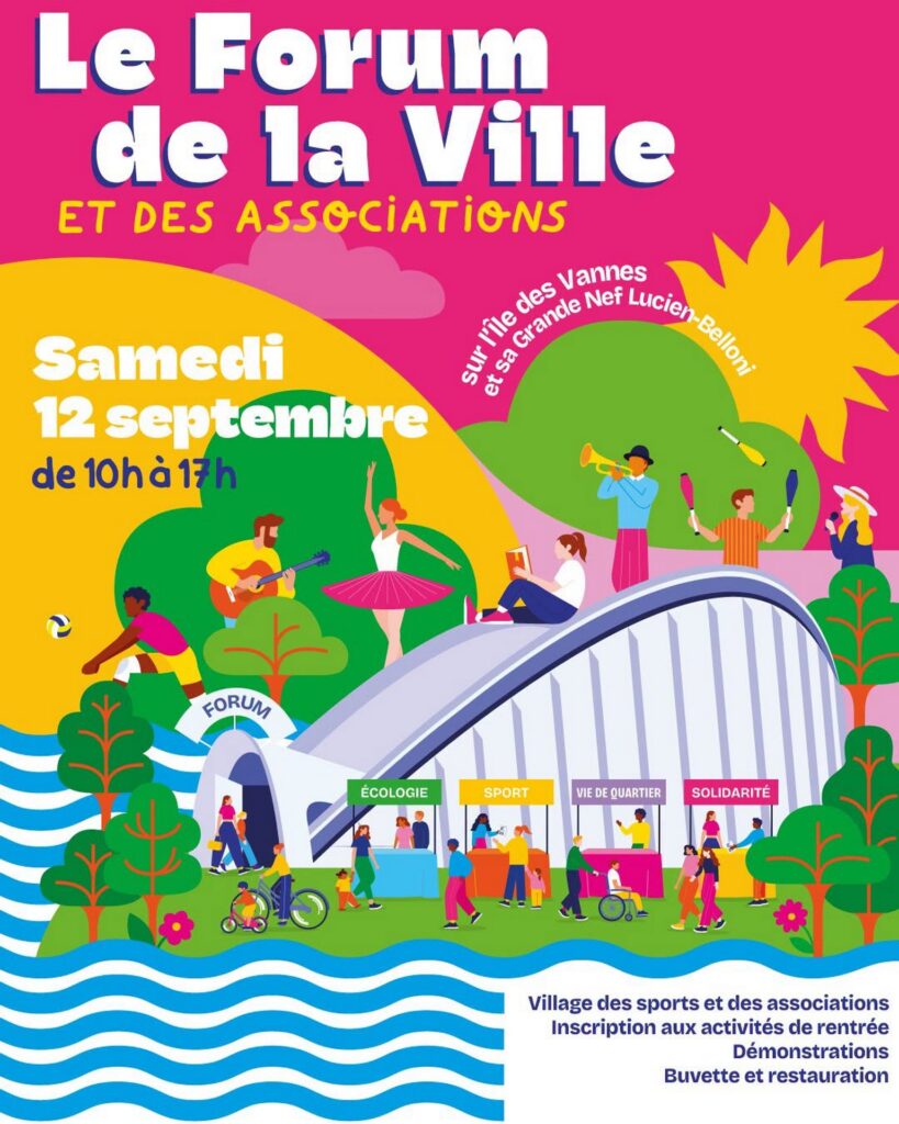 Saint-Ouen Affiche Forum des associations 2026