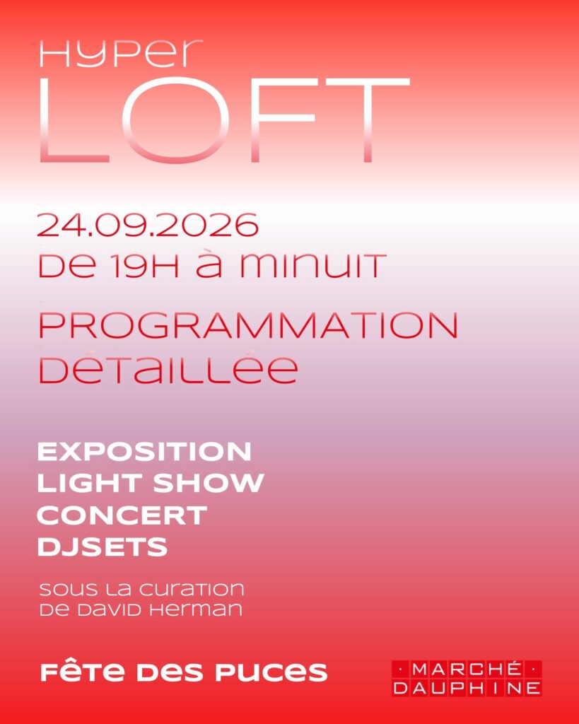 Saint-Ouen Fête des Puces Marché Dauphine Hyperloft  
